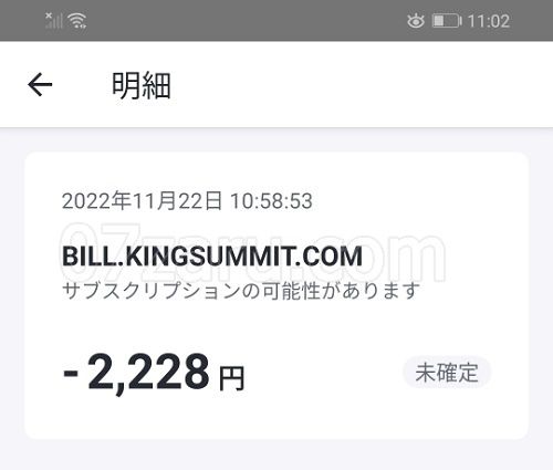 hey動画見放題プランで極秘クーポンを使った一般会員の利用明細