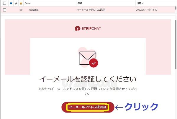 stripchatの無料会員登録手順12