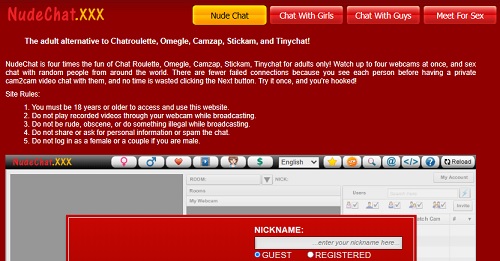 stripchatの前身は2013年のnudechat
